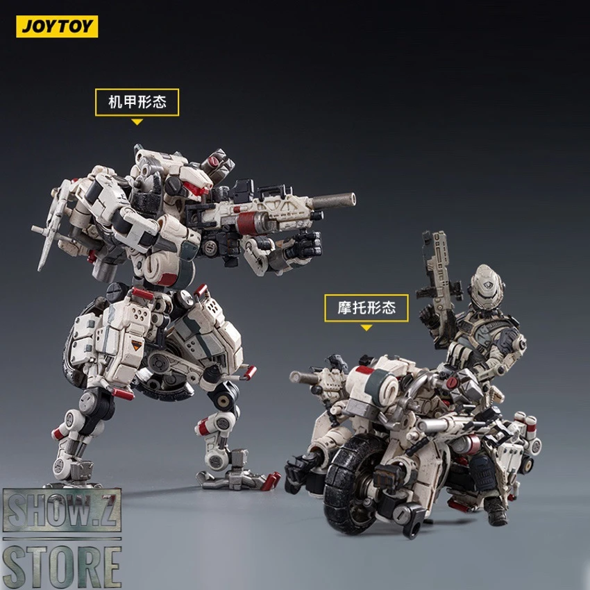 JoyToy Source 1/18 X-HLA01 Hurricane Light Assault Dual Mode Mecha White 4 JoyToy Source 1/18 X-HLA01 Hurricane Light Assault Dual Mode Mecha White - Image 2