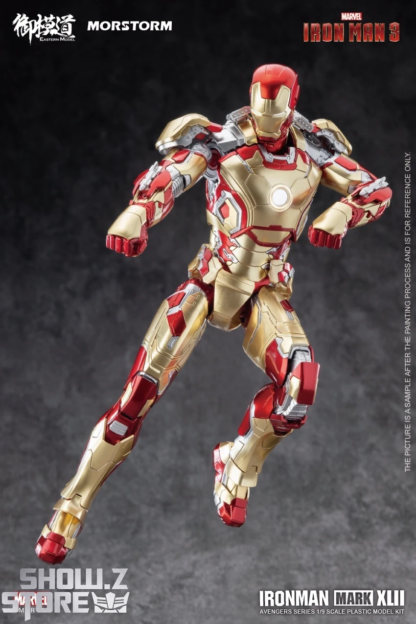 Eastern Model 1/9 Iron Man Mark 42 Pre-painted Model Kit 8 Eastern Model 1/9 Iron Man Mark 42 Pre-painted Model Kit - Image 6