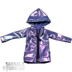 Snail Shell Dazzling Blue & Purple Cloth Coat For 1/10 & 1/12 Mecha Girl -Prime Collectibles Store 75b5084cf9