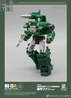 MechFansToys Mechanic Studio MS-13A Detective Hound Comic Color Version -Prime Collectibles Store 75d5a9e4e2