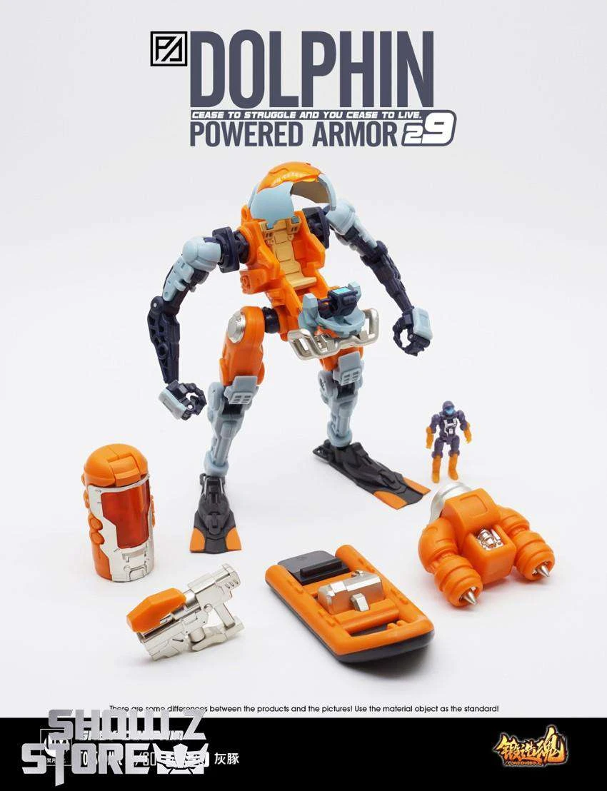 Forging Soul 1/60 AGS-29 Powered Armor Series Grey Dolphin 6 Forging Soul 1/60 AGS-29 Powered Armor Series Grey Dolphin - Image 4