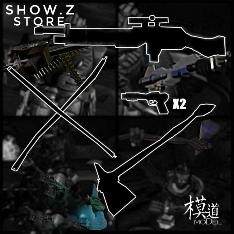 Model Model-005 MP-41 Dinobot Upgrade Kits 14 Model Model-005 MP-41 Dinobot Upgrade Kits - Image 12