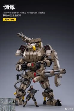 JoyToy Source 1/24 Iron Wrecker 04 Heavy Firepower Mecha W/ Pilot -Prime Collectibles Store 76bef4c978