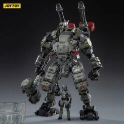 JoyToy Source 1/24 H02 Steel Bone Firepower Mecha Grey-Green Color W/ Pilot
