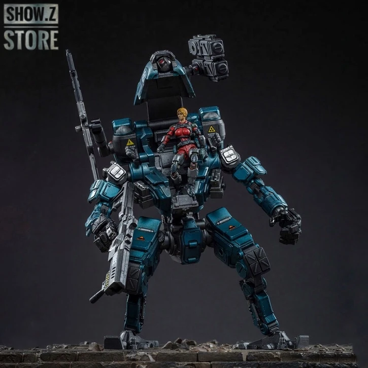 JoyToy Source Acid Rain 1/25 God Of War 86 Medium-Sized Mecha Figure Set Blue Version 4 JoyToy Source Acid Rain 1/25 God Of War 86 Medium-Sized Mecha Figure Set Blue Version - Image 2