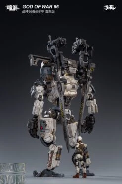 JoyToy Source 1/24 God Of War 86 Mecha W/ Pilot White Version -Prime Collectibles Store 77e982a39f