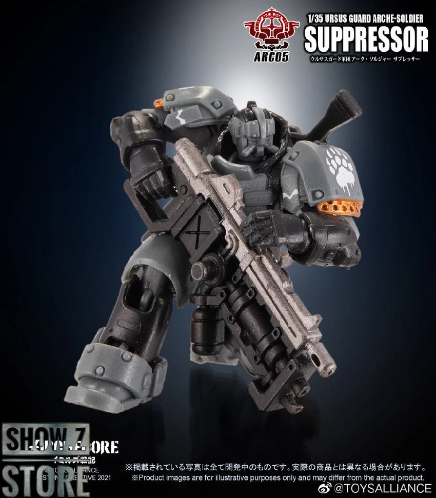 Toys Alliance ARC-05 Ursus Guard Arche-Soldier Suppressor 9 Toys Alliance ARC-05 Ursus Guard Arche-Soldier Suppressor - Image 7