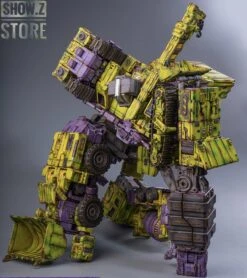 [Express Shipping] ToyWorld TW-C07G Constructor Devastator Old Green Battle Damage Version Set Of 6 -Prime Collectibles Store 7826462e6c