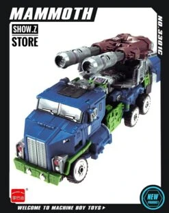 Machine Boy MBD Mammoth On Slaught Combaticons Bruticus -Prime Collectibles Store 78b7b13e75