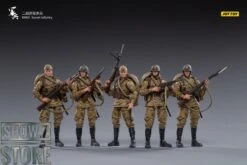 JoyToy Source 1/18 WWII Soviet Infantry Set Of 5 -Prime Collectibles Store 79aa4ff6f1