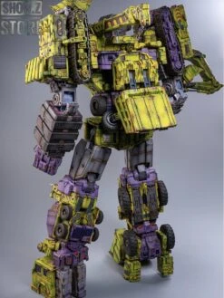[Express Shipping] ToyWorld TW-C07G Constructor Devastator Old Green Battle Damage Version Set Of 6 -Prime Collectibles Store 79ec917715