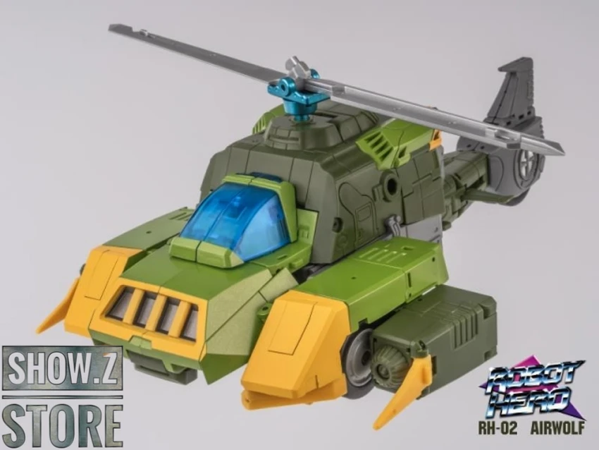 Robot Hero RH-02 AirWolf Springer 4 Robot Hero RH-02 AirWolf Springer - Image 2