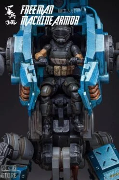 JoyToy Source Acid Rain 1/18 Freeman Machine Armor W/ Pilot Mechas & Soldiers Figure Set Navy Blue Version -Prime Collectibles Store 7b90e181e3