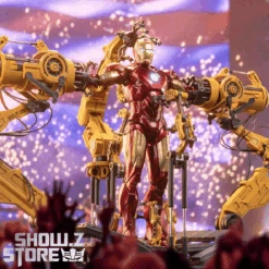 ZT Toys 1/10 Iron Man Mark 4 W/ Suit-Up Gantry Action Figure Set -Prime Collectibles Store 7c1f350e17 1