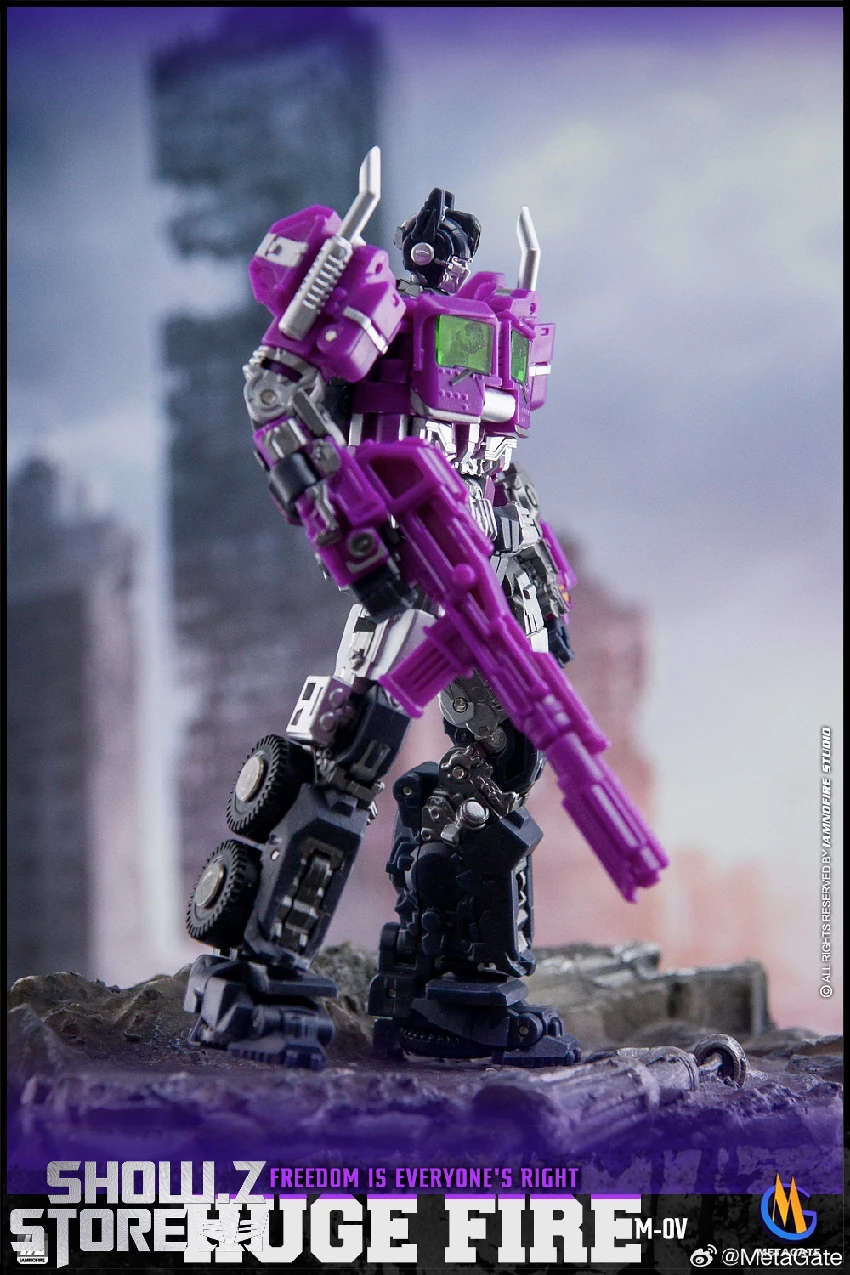 Metagate M-01V Purple Fire Optimus Prime 4 Metagate M-01V Purple Fire Optimus Prime - Image 2