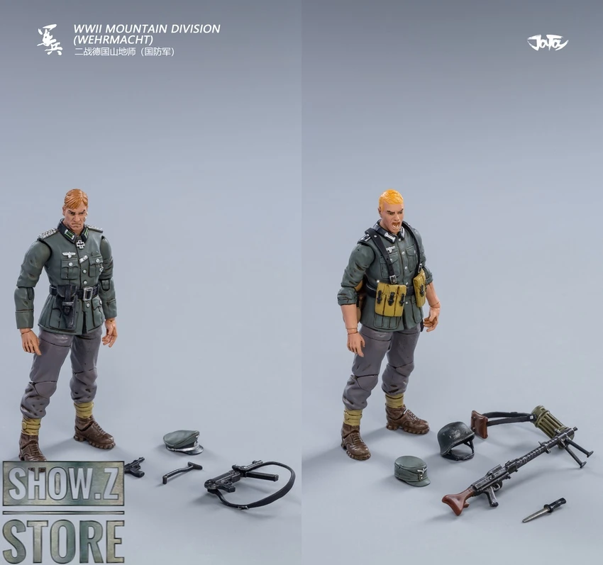 JoyToy Source 1/18 WWII German Wehrmacht Mountain Division Unit Set Of 5 20 JoyToy Source 1/18 WWII German Wehrmacht Mountain Division Unit Set Of 5 - Image 18