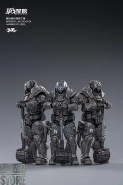 JoyToy Source 1/18 Hammer Of Steel Interstellar Trooper Set Of 3 -Prime Collectibles Store 7e0546c130