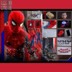Hot Toys HotToys HT QS015 1/4 Spider-Man Homecoming Collectible Figure Deluxe Version -Prime Collectibles Store 7e21e6fc77 1