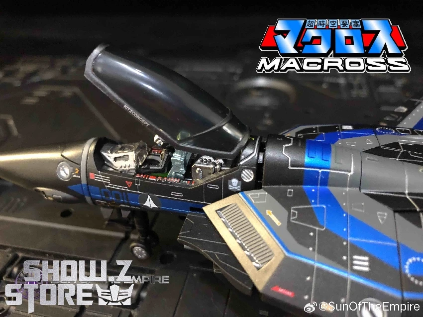 Kitzconcept 1/72 Macross VF-1S Dark Blue Version W/ Fast Pack Armor Limited Edition 18 Kitzconcept 1/72 Macross VF-1S Dark Blue Version W/ Fast Pack Armor Limited Edition - Image 16