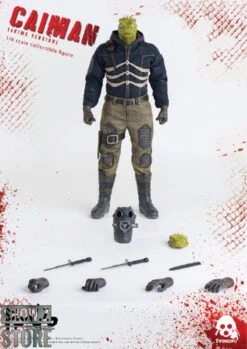Threezero Studio 1/6 Dorohedoro Caiman Anime Version -Prime Collectibles Store 7e96886c8e