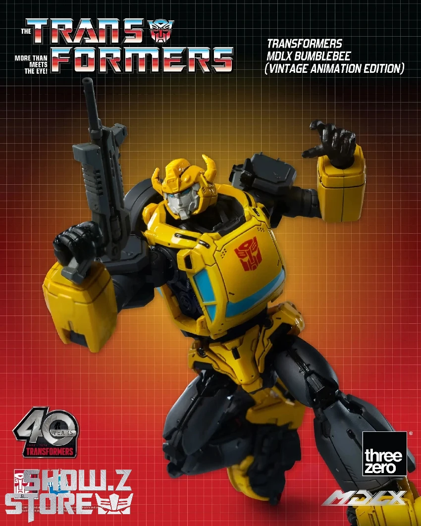 Threezero 3Z0693 MDLX Bumblebee Vintage Animation Edition 9 Threezero 3Z0693 MDLX Bumblebee Vintage Animation Edition - Image 7