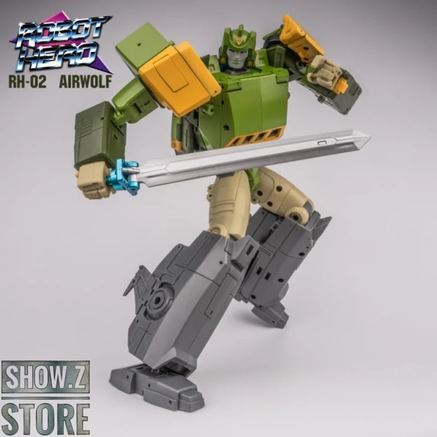 Robot Hero RH-02 AirWolf Springer 4 Robot Hero RH-02 AirWolf Springer - Image 2