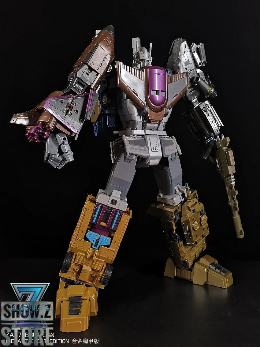 Zeta Toys ZA-07 Bruticon Bruticus Metal Chest Version Full Set Of 5 4 Zeta Toys ZA-07 Bruticon Bruticus Metal Chest Version Full Set Of 5 - Image 2