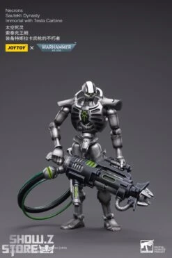 JoyToy Source 1/18 Warhammer 40K Necrons Sautekh Dynasty Immortal With Tesla Carbine 13 JoyToy Source 1/18 Warhammer 40K Necrons Sautekh Dynasty Immortal With Tesla Carbine -Prime Collectibles Store 8072a28fef