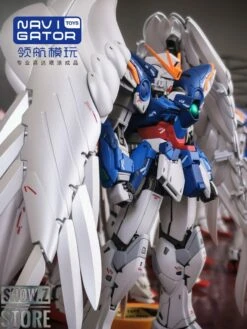 Navigator Toys Pre-Painted & Pre-Assembled Bandai XXXG-00W0 Wing Gundam Zero EW Ver.Ka -Prime Collectibles Store 8132ca7b23