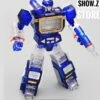 Mech Planet Hot Soldiers HS03H Mini Soundwave Clear Version -Prime Collectibles Store 81896eaccf