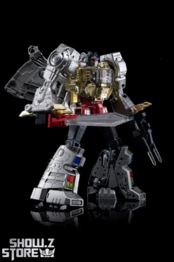 4th Party MP-08 King Grimlock Reximus Prime Oversized Stainless Steel Color Version -Prime Collectibles Store 81a5e4ea67