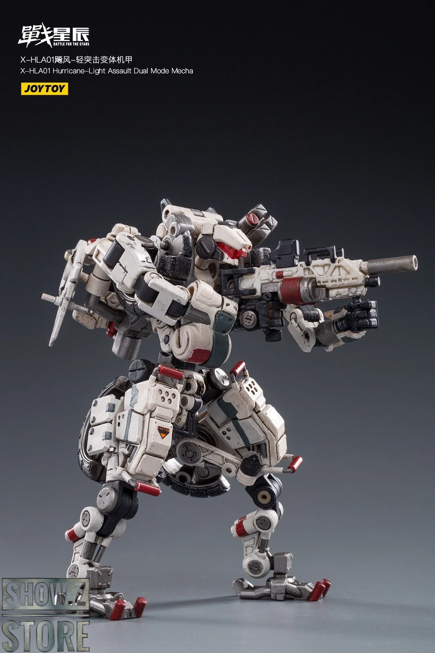 JoyToy Source 1/18 X-HLA01 Hurricane Light Assault Dual Mode Mecha White 11 JoyToy Source 1/18 X-HLA01 Hurricane Light Assault Dual Mode Mecha White - Image 9