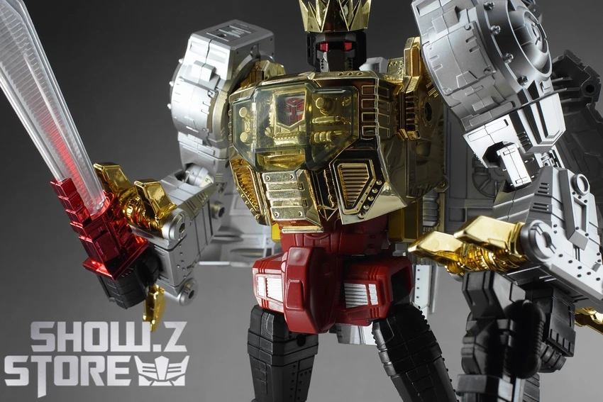 4th Party MP-08 MP08 King Grimlock Reximus Prime Oversized Metallic Version 11 4th Party MP-08 MP08 King Grimlock Reximus Prime Oversized Metallic Version - Image 9