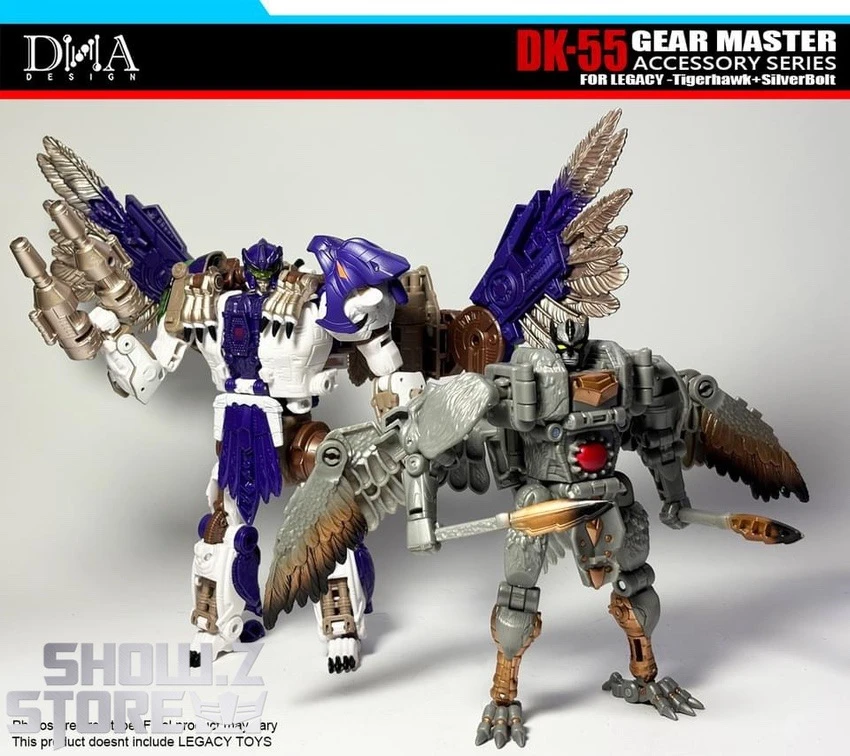 DNA Design DK-55 Upgrade Kit For Transformers: Legacy United Leader Tigerhawk & Voyager Silverbolt 5 DNA Design DK-55 Upgrade Kit For Transformers: Legacy United Leader Tigerhawk & Voyager Silverbolt - Image 3