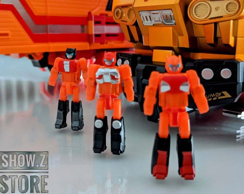 FansHobby MB-06D Power Baser Optimus Prime & MB-11D God Armor God Bomber Orange Version Set Of 2 10 FansHobby MB-06D Power Baser Optimus Prime & MB-11D God Armor God Bomber Orange Version Set Of 2 - Image 8