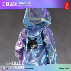 Snail Shell Dazzling Blue & Purple Cloth Coat For 1/10 & 1/12 Mecha Girl -Prime Collectibles Store 83c2dfeba6 1