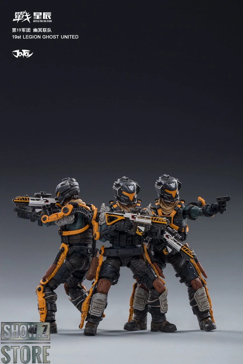 JoyToy Source 1/18 19st Ghost United Legion & Grice Anna Set Of 4 8 JoyToy Source 1/18 19st Ghost United Legion & Grice Anna Set Of 4 - Image 6