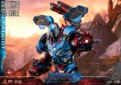 Hot Toys HotToys HT MMS547D34 1/6 Avengers: Endgame Iron Patriot Iron Man Collectible Figure 24 Hot Toys HotToys HT MMS547D34 1/6 Avengers: Endgame Iron Patriot Iron Man Collectible Figure -Prime Collectibles Store 8722384480