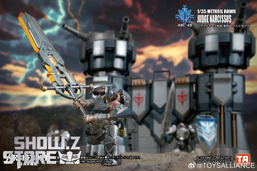 Toys Alliance 1/35 ARC-45 Mithril Hawk Judge Narcissus 12 Toys Alliance 1/35 ARC-45 Mithril Hawk Judge Narcissus - Image 10