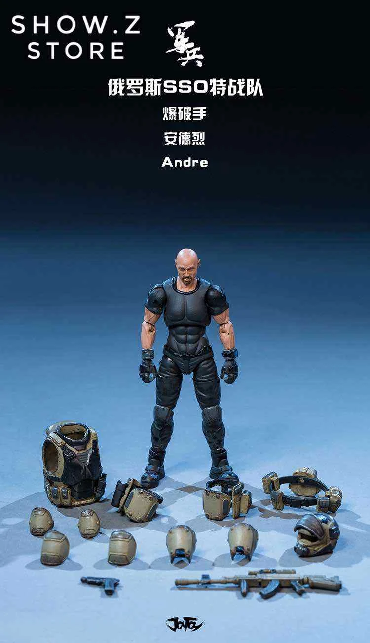 JoyToy Source Acid Rain 1/18 Russian Reengineering Soldier SSO Special War Set Of 3 Figures 6 JoyToy Source Acid Rain 1/18 Russian Reengineering Soldier SSO Special War Set Of 3 Figures - Image 4