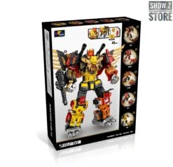 WeiJiang Wei Jiang WJ Complete Set Of 5 Sky Soarer Rampage Oversized Combination Mode POTP Feral Rex Predaking 10 WeiJiang Wei Jiang WJ Complete Set Of 5 Sky Soarer Rampage Oversized Combination Mode POTP Feral Rex Predaking -Prime Collectibles Store 87fc97e2e1