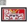 ChenFu Studio RX-0 Unicorn Gundam 3D Wall Art Decoration Picture -Prime Collectibles Store 888994fb96