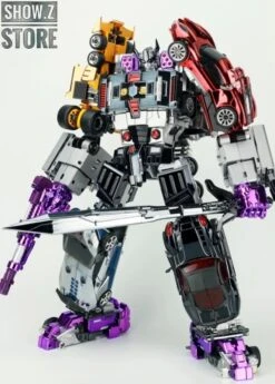 TransFormmission Havoc Menasor Combiner Set Of 5 Chrome Version -Prime Collectibles Store 89117e3072 1