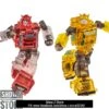 NewAge H25T Herbie Bumblebee & H26T Vanishing Point Cliffjumper Clear Version Set Of 2 -Prime Collectibles Store 899bd1827a