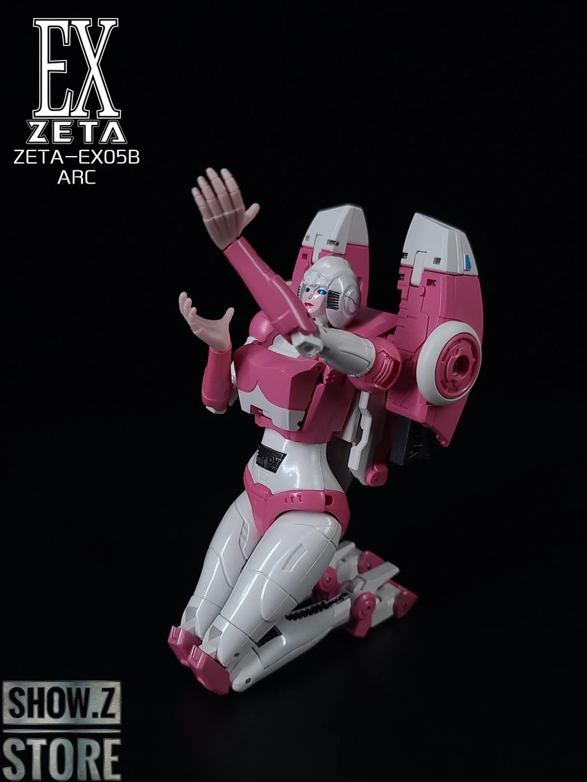 Zeta Toys EX-05B Arc Arcee Cartoon Color Version 5 Zeta Toys EX-05B Arc Arcee Cartoon Color Version - Image 3
