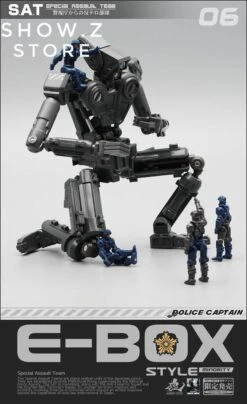 MechFansToys SAT-06B E-Box Assault Team Style Minority Black Version -Prime Collectibles Store 8a7051dd6b