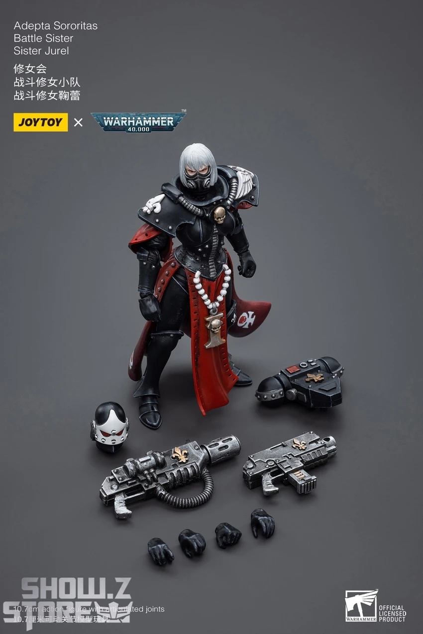 JoyToy Source 1/18 Warhammer 40K Adepta Sororitas Battle Sister Sister Jurel 8 JoyToy Source 1/18 Warhammer 40K Adepta Sororitas Battle Sister Sister Jurel - Image 6