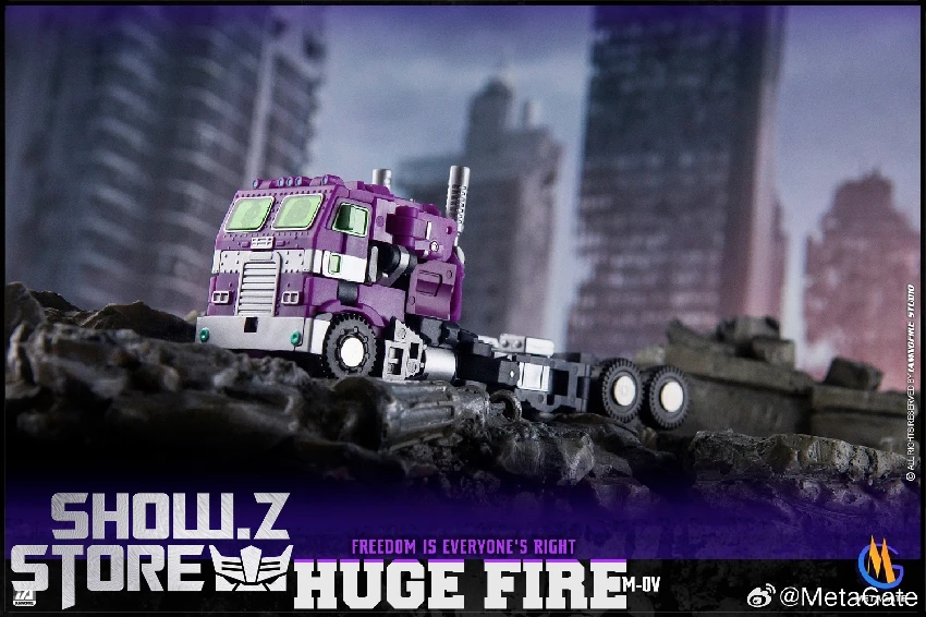 Metagate M-01V Purple Fire Optimus Prime 6 Metagate M-01V Purple Fire Optimus Prime - Image 4