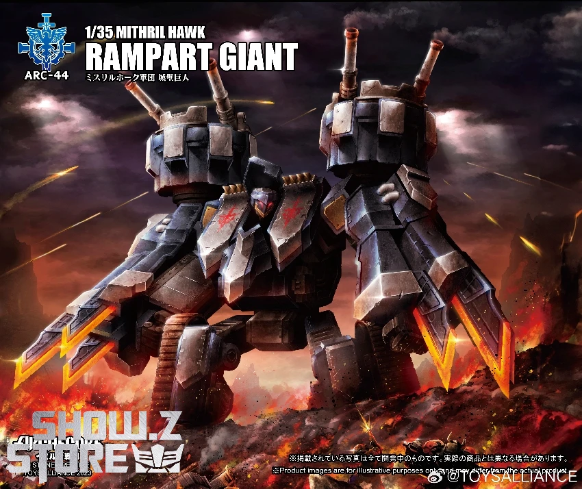Toys Alliance 1/35 ARC-44 Mithril Hawk Rampart Giant 16 Toys Alliance 1/35 ARC-44 Mithril Hawk Rampart Giant - Image 14