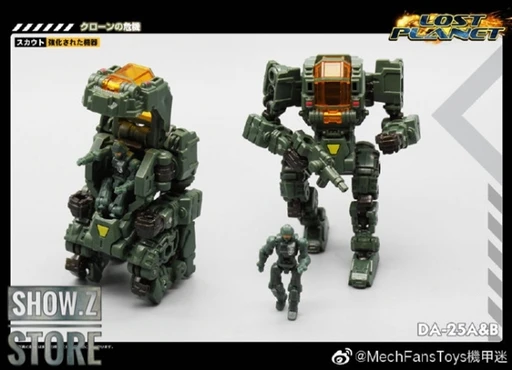 MechFansToys Power Suit DA-25A & DA-25B Set Of 2 10 MechFansToys Power Suit DA-25A & DA-25B Set Of 2 - Image 8